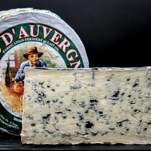 Bleu d’Auvergne au lait cru fermier (très fruité)