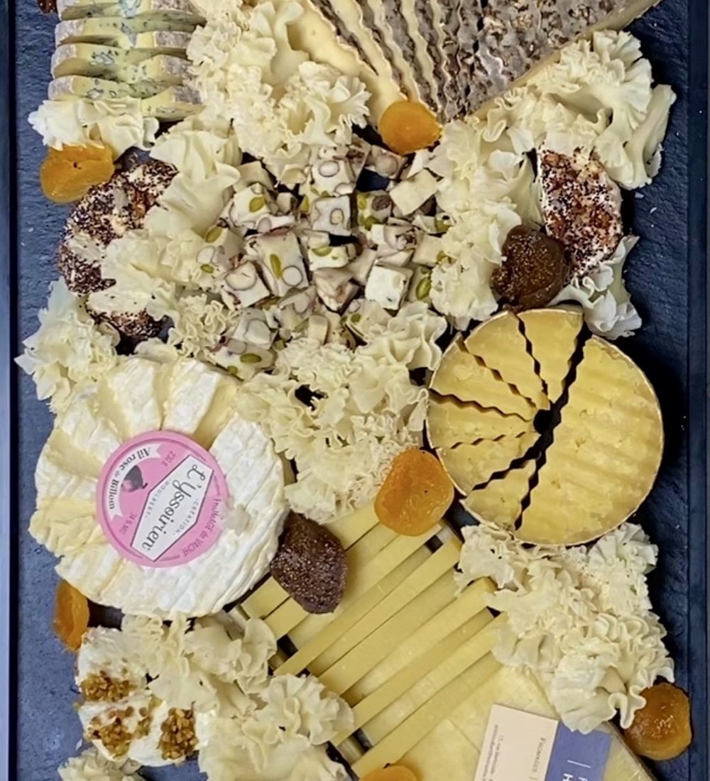 Plateau de fromages de la Maison Houlbert Plateau de fromages de la Maison Houlbert