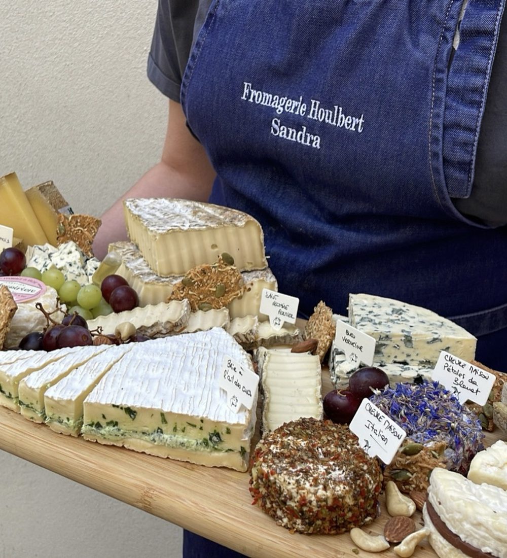 Plateau de fromages de la Maison Houlbert Plateau de fromages de la Maison Houlbert